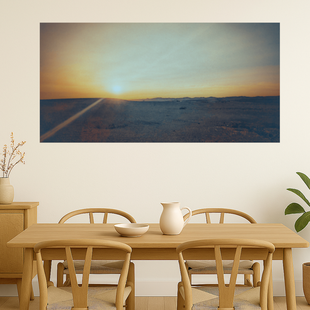 Agafay Desert Sunset | Canvas Photo Print - Image 3