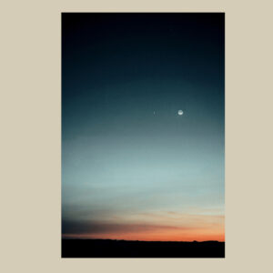 Agafay Desert Sunset Moon Venus | Matte Paper Photo Print