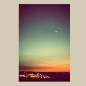 Agafay Desert Sunset Moon Venus | Matte Paper Photo Print