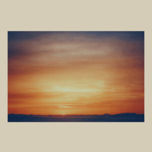 Agafay Desert Sunset | Matte Paper Photo Print