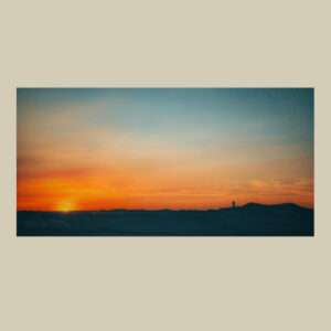 Agafay Desert Sunset | Canvas Photo Print
