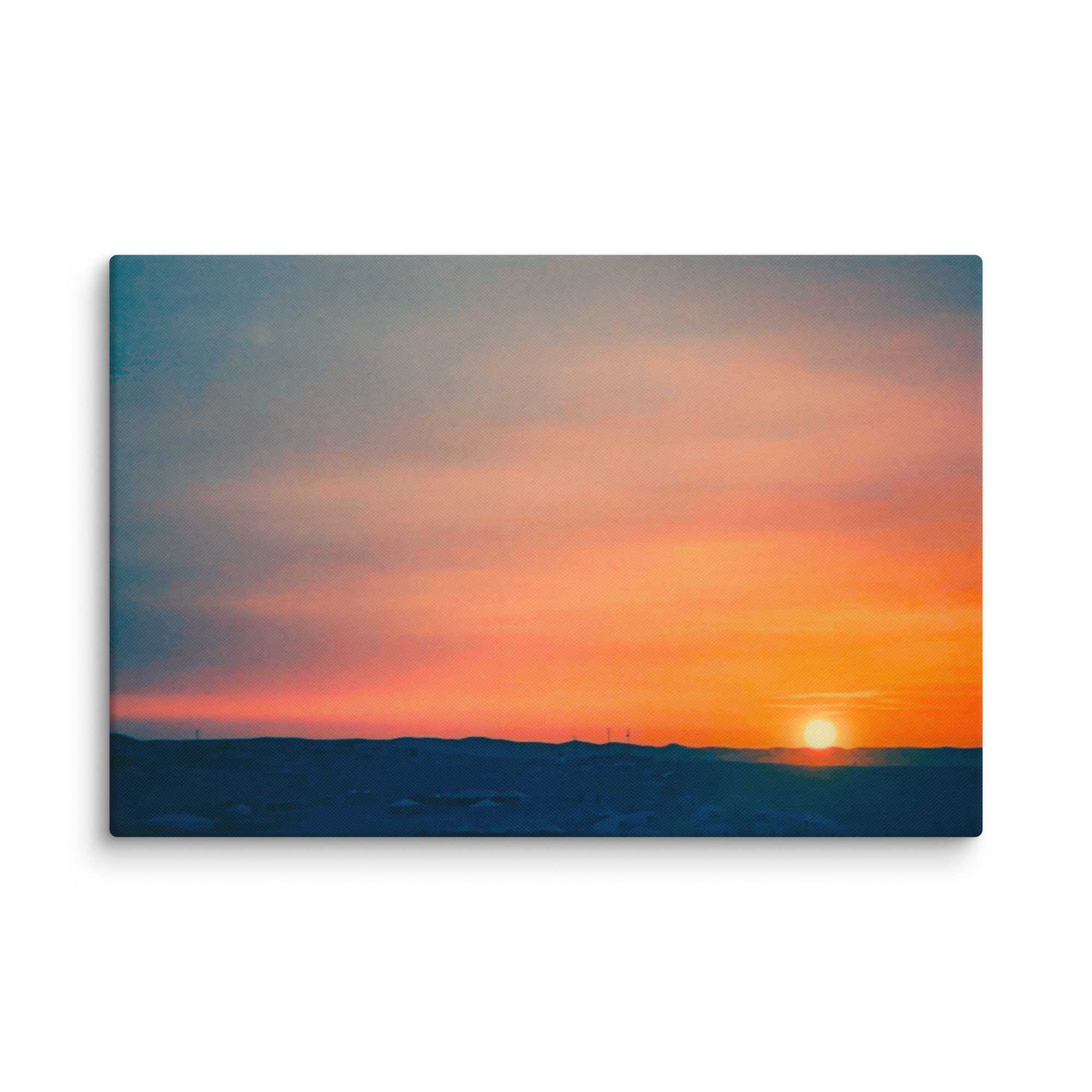 Agafay Desert Sunset | Canvas Photo Print - Image 4