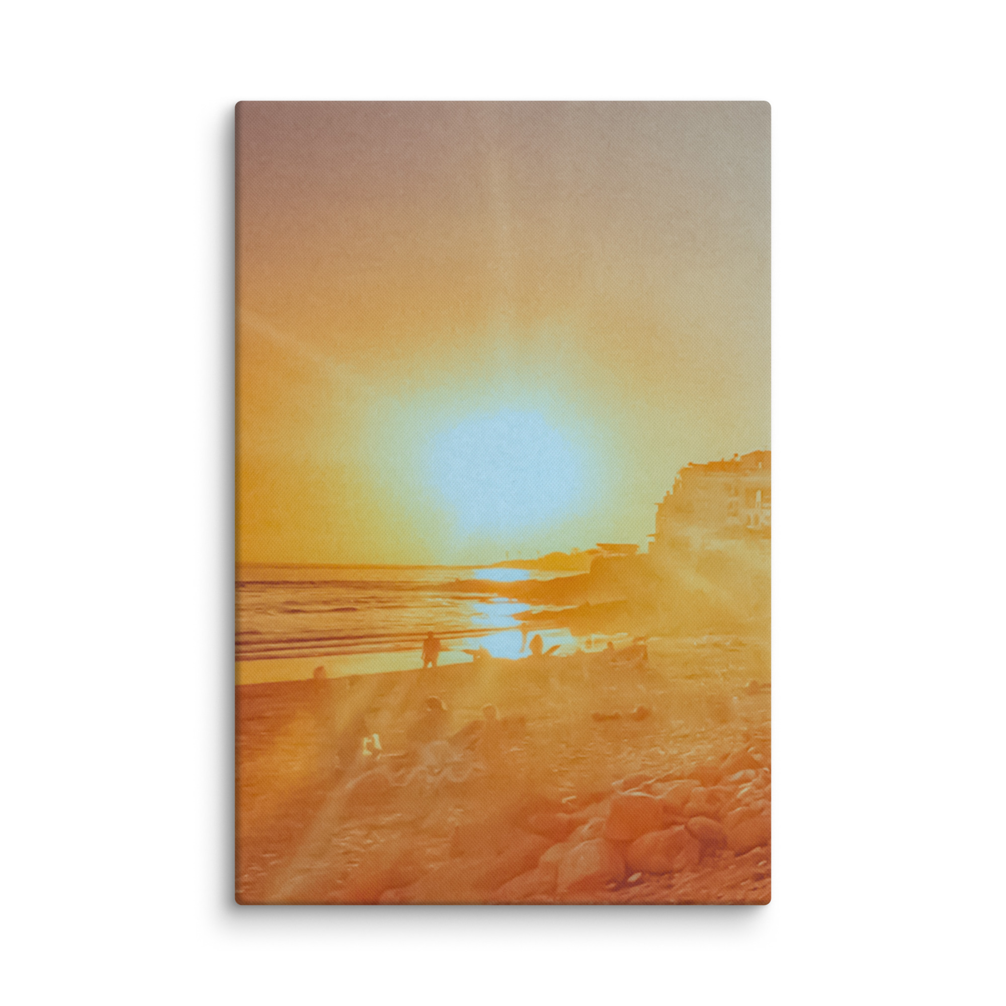 Seaside Beach Sunset Morocco | Canvas Photo Print - Image 4